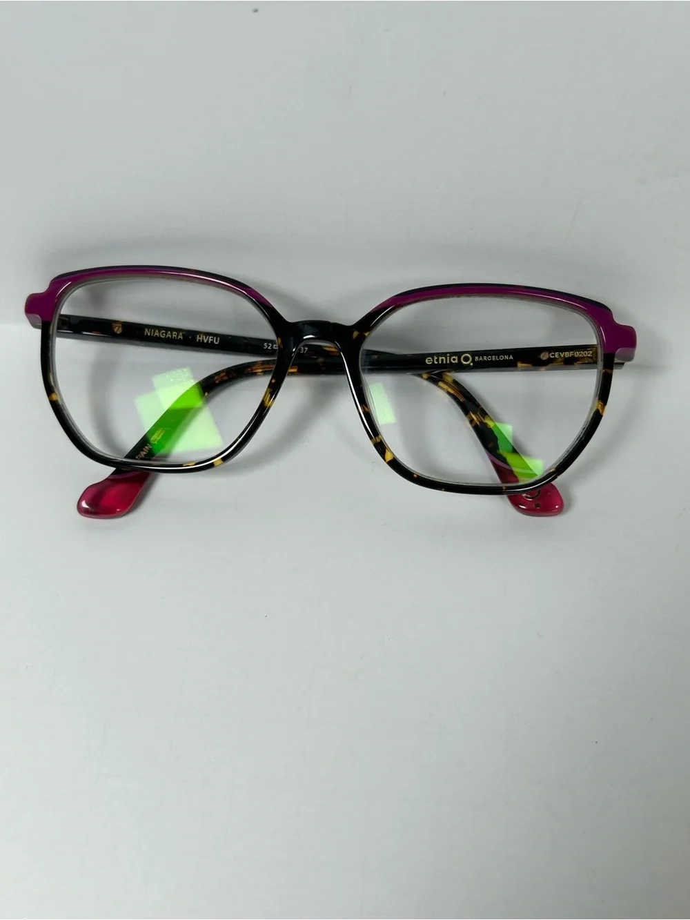 Etnia Barcelona NIAGARA - HVFU Havana  Purple Tortoise Eyeglasses FRAMES ONLY